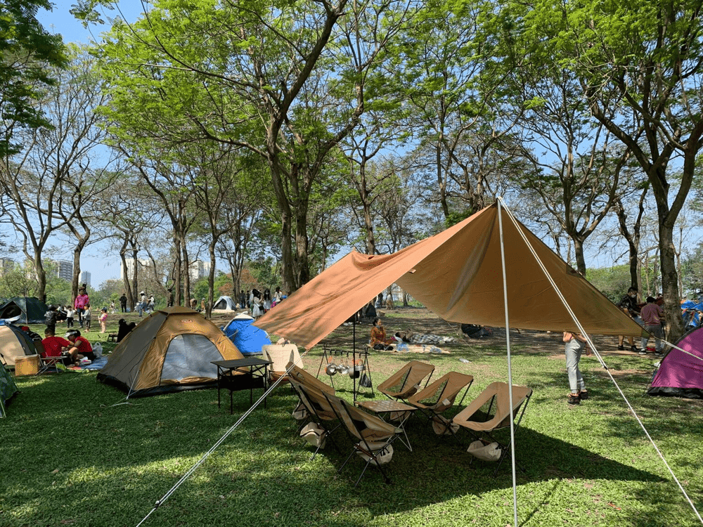 Bạn có thể đến đây để đi dạo, vui chơi, ngắm cảnh và picnic (Nguồn: Công viên Yên Sở)